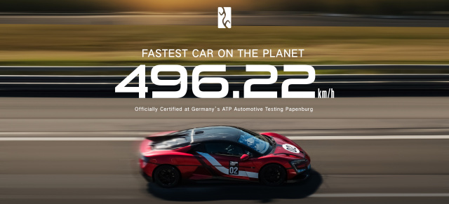 Blick über den Tellerrand: Die Chinesen geben Vollstoff: BYD YANGWANG U9 Xtreme ist mit 496,22 km/h das schnellste Serienauto der Welt