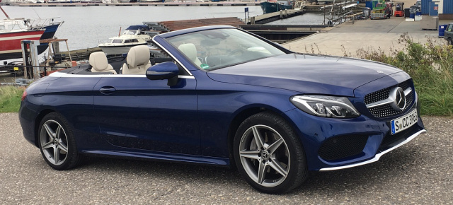 Fahrbericht Mercedes-Benz C 300 Cabriolet (A205): Von wegen konservativ – Die C-Klasse ist zum ersten mal offen!