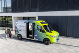 Weiterentwickelter Mercedes-Benz SUSTAINEER: Transporter für die letzte Meile hat mehr Innovationen geladen