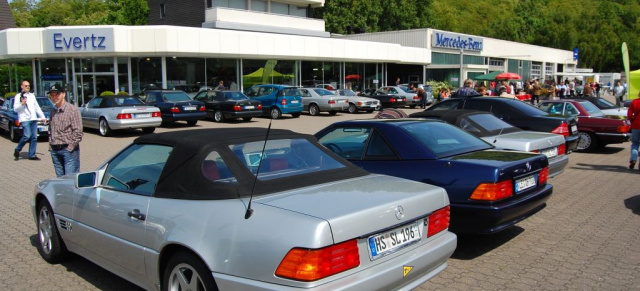 S wie Super: das S-Treffen der Generationen: Gelungenes Mercedes Treffen: Über 300 Fahrzeuge folgten der Einladung des R129 Stammtisch West