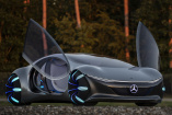 Faszination: Erste Fahrt im elektrischen Mercedes Vision AVTR: Von Avatar zu AVTR - Wenn Designer Regisseure werden