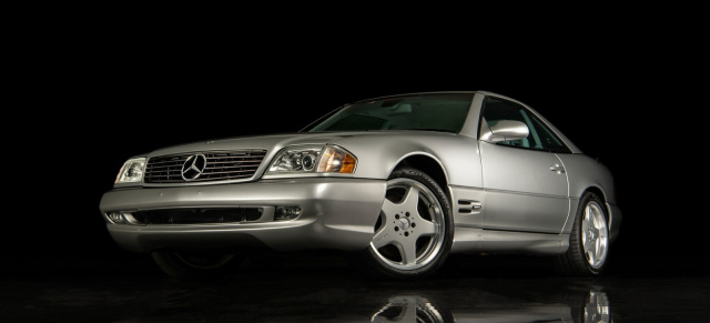 So gut wie neu: 2000er Mercedes SL 500: Käuflich für 73.500 €: Mercedes SL 500 R129 mit nur 2.678 km auf dem Tacho