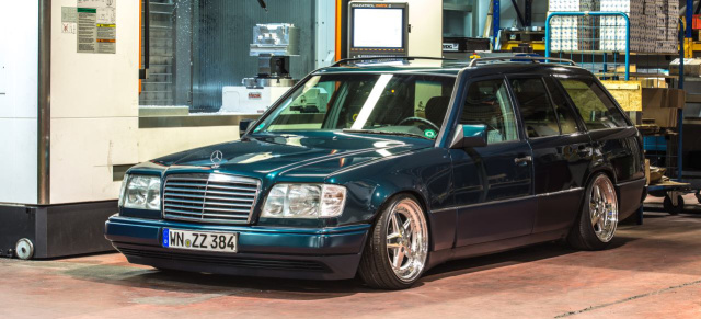 ‭Mercedes-Benz S124 Tuning: ‭95er Mercedes-Benz  E 280T als Tiefbaugebiet