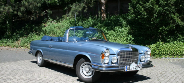 Der Stern im Herzen: 1970 Mercedes-Benz 280 SE Cabrio (W111): Mercedes-Fans durch die Familie  von Generation zu Generation