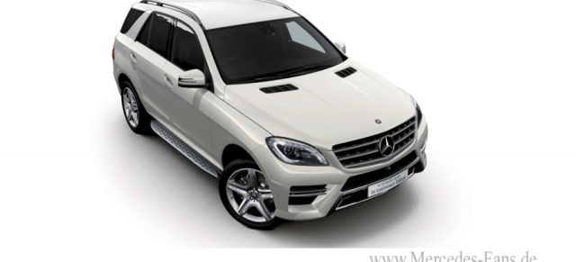 Nur für Japan: Mercedes ML350 BlueTEC 4MATIC 1st Anniversary Edition : M-Klasse Sondermodell für die Söhne Nippons