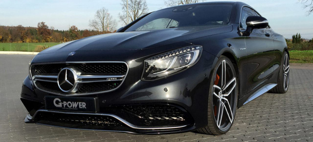 Mercedes-Benz Tuning: G-Power pusht Mercedes S63 AMG Coupé auf 705 PS 