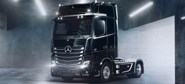 Streng limitiert, schwer angesagt!: Limitiert auf 150 Exemplare: Der Mercedes Actros L Driver Extent+