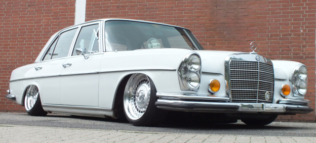 Weniger ist mehr: Mercedes 280SE (W108): 1972er Oberklasse-Limousine mutiert zum Lowrider