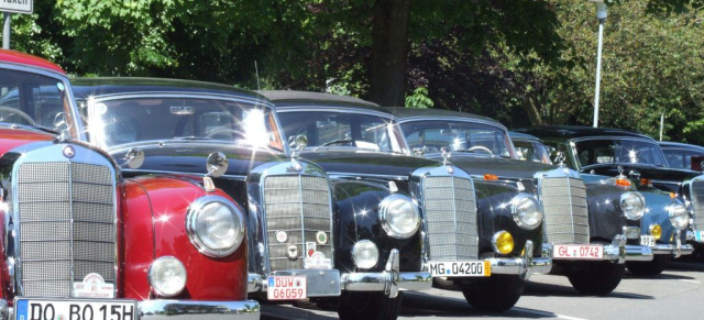 MVC-Treffen in Bad Honnef, 25.-28.05.2012: 300 Klassiker beim  Pfingsttreffen des Mercedes-Benz Veteranen Club von Deutschland e.V.