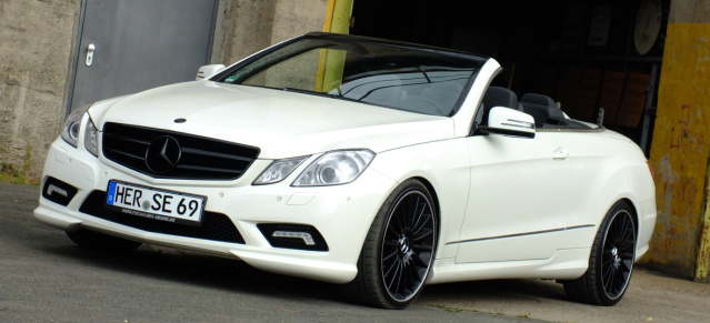 Familienbande: Mercedes E500 Cabriolet (A207): 2011er Frischzelle komplettiert ein dynamisches Duo