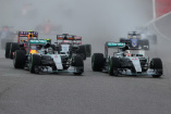 Der Daimler lässt es richtig krachen! Wie lange noch?: Richtig Feuer unter dem Mercedes-AMG F1-Dach!