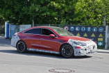Mercedes-AMG Erlkönig erwischt: Starkstromer CLA 45 EV mit weniger Tarnung
