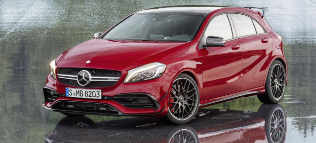 Der stärkste Kompaktsportler der Welt: Der neue Mercedes-AMG A 45 4MATIC