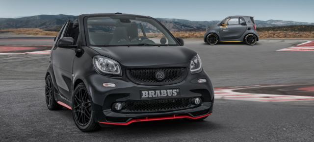 BRABUS 125R: smart fortwo Cabrio auf Geschossniveau: Limitierte Serie von BRABUS: smart als Clubsportversion 