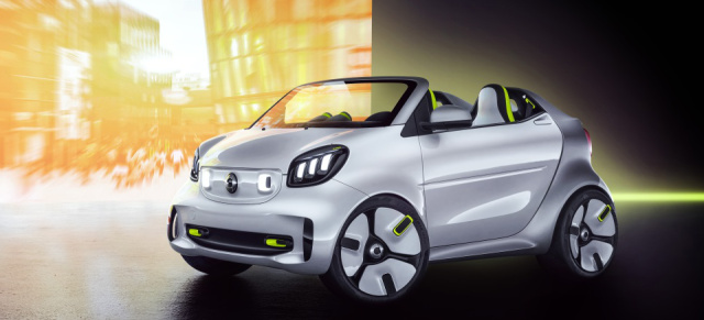 Daimler auf dem Pariser Autosalon: Premiere in Paris: showcar smart forease