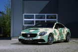 Mercedes-AMG S 63 Coupé 4MATIC von BSTC: Camouflage-Coupé