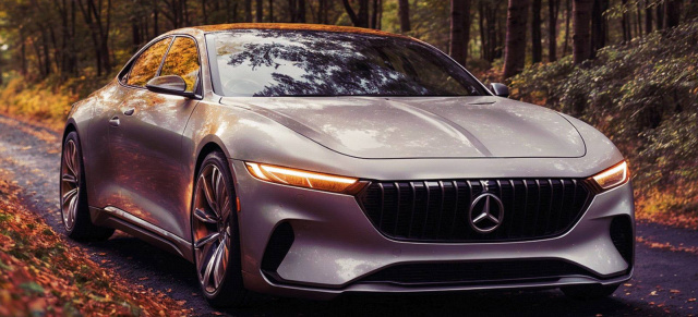 Mercedes von morgen: Vorschlag für zukünftiges Mercedes Design der sinnlichen Klarheit