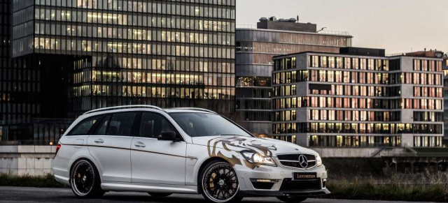 Mercedes C63 AMG mit Biss: Loewenstein LM63-700 Kompressor: Der getunte C63 AMG hat 702 PS unter der Haube. 