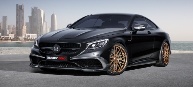 Genfer Auto Salon 2015: Premiere des BRABUS 850 6.0 Biturbo Coupé : Brabus zeigt  das schnellste und leistungsstärkste Allradcoupé der Welt