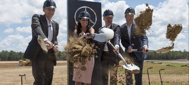 Mercedes-Benz Vans feiert mit Spatenstich: Neues Sprinter-Werk in North Charleston (USA)