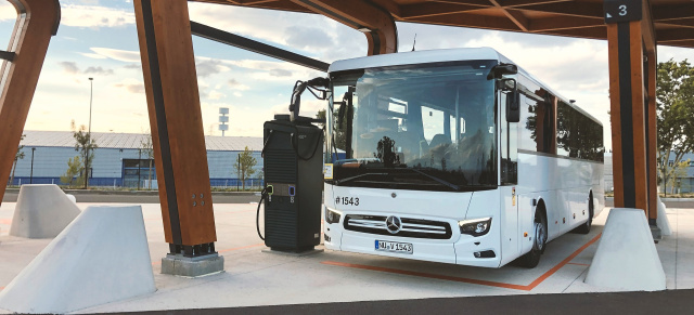 Daimler Buses und Elektromobilität: Daimler Buses errichtet ab 2026 eigene öffentliche Ladesäulen für E-Busse