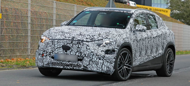Mercedes-AMG Erlkönig Premiere: Erste Bilder vom Mercedes AMG GLA EQ