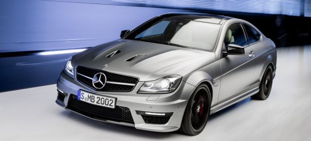 Mehr PS & mehr AMG: Mercedes C 63 AMG Edition 507: Sonderausgabe der Mercedes C-Klasse von AMG mit 507 PS 