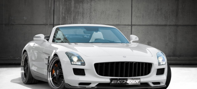 Offen für Tuning: Mercedes SLS Roadster von KICHERER: Supersport GT/R - heißt das Performance-Programm des Tuners für den SLS AMG Roadster