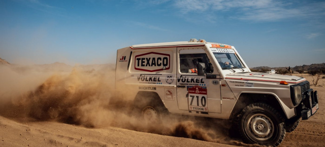 Dakar Rally: mit der Mercedes G-Klasse bei der Dakar Rally 2025: Mit dem Gelände-Oldie bei der Wüstenrallye: Gutes von G-Stern