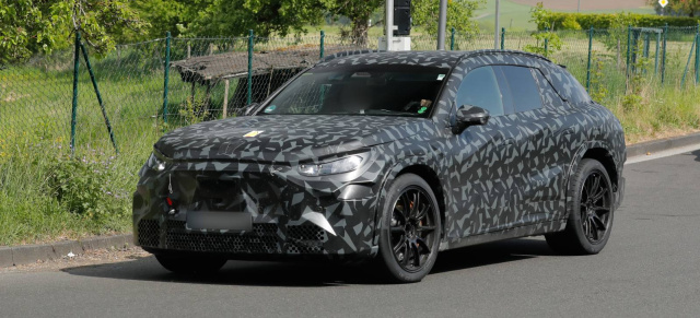 Mercedes-AMG Erlkönig Premiere: Aktuelle Fotos vom AMG-BEV-High-Performance-SUV 2027