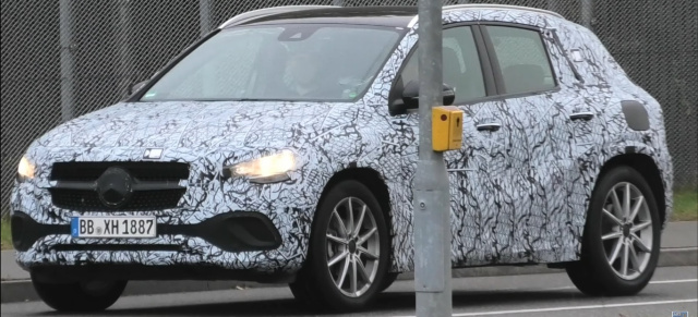 Erlkönig erwischt: Mercedes-Benz GLA II (H247): Spyshot-Aufnahmen vom neuen GLA