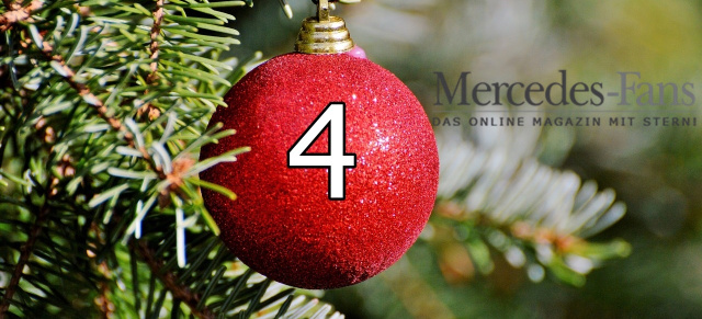 Reinklicken,‭ ‬mitmachen und jeden Tag schöne Preise gewinnen‭!: Der Mercedes-Fans.de Adventskalender‭ – ‬4.‭ ‬Dezember‭ ‬2021