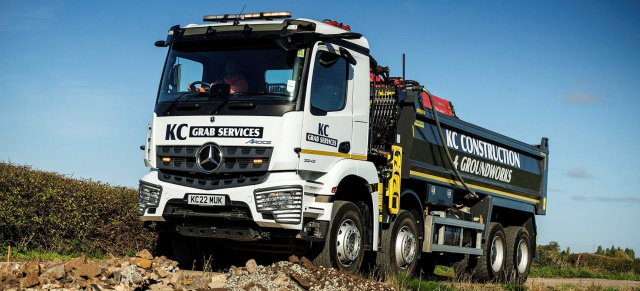 Mercedes Arocs at work: Schwerlaster für schwere Jobs