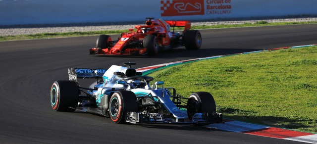 Formel 1 Testfahrten in Barcelona: Der Silberpfeil zeigte sich bärenstark bei den Testfahrten!