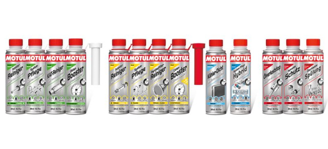 Wellnessprogramm für die automobile Technik: MOTUL präsentiert neues Additivprogramm