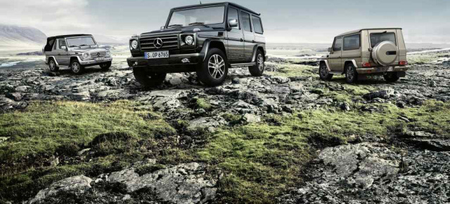 Schon wieder ausgezeichnet: Mercedes G-Klasse:  Off Road-Leserwahl kürt Mercedes G zum "Geländewagen des Jahres 2012" 