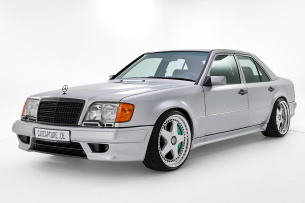 V12 Biturbo im W124 500 E von der Stern Garage: Voll auf die Zwölf: In dem 500 E Mach(t)werk stecken über 700 PS drin