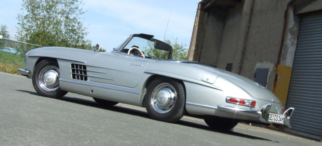 Schön und schnell: Mercedes 300 SL (W198-II): 57er Roadster glänzt mit Bestform