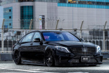 Mercedes-Benz S-Klasse mit krasser Optik   : Big. Black. Bad: Mercedes-Benz S-Klasse mit brutaler Optik