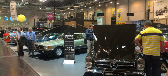 17.-20. März: ClassicPartner auf der „Retro Classics 2016: Mercedes-Benz Classic Partner präsentieren sich in Stuttgart