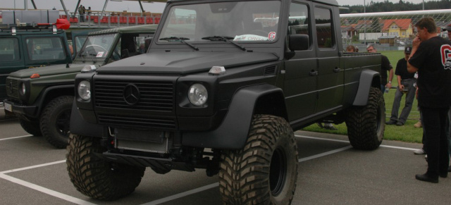  Mercedes G 500 Full Size Pick Up : Die GFG in Gotha traut sich auch an die dicken Dinger! 