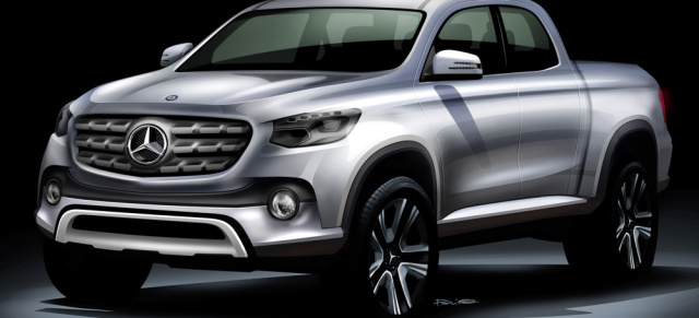 Mercedes-Benz Pickup: Debüt im Oktober 2016?: Neue Gerüchte: Feiert der Mercedes Pickup auf der Paris Motor Show seine Premiere?