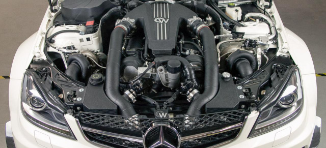 Mercedes-Benz C-Klasse mit 1.000 PS: Weistec präsentiert „C65 Black Series"Monster  mit 1.000 PS starkem V12-Motor