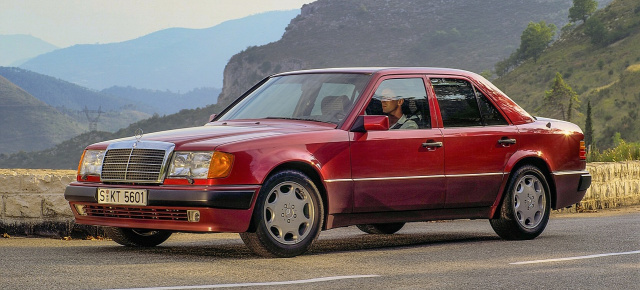 Die innovative Baureihe feiert 1984 ihre Premiere: Dauerbrenner: Die Mercedes-Benz Baureihe 124 wird 40 Jahre