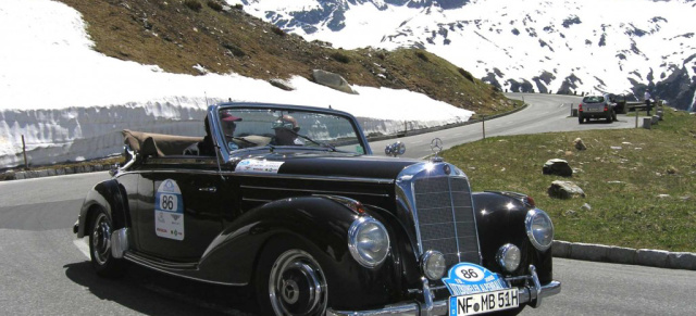 30.05.-02.06.2012: 25. Kitzbüheler Alpenrallye: Jubiläum mit Großglockner, Inntal und Kristallwelten