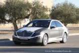 Erlkönig erwischt: Mercedes-Benz S-Klasse: Aktuelle Bilder von der neuen Mercedes Oberklasse 2014 - auch Interieur