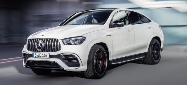 Mercedes-AMG Premiere: Vorhang auf für das neue Mercedes-AMG GLE 63 4MATIC+ Coupé