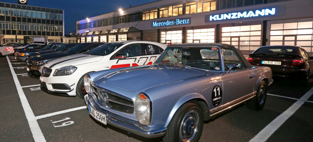 Das Mercedes Autohaus Kunzmann mit toller Geste: Lieferservice mit Stern! Autohaus Kunzmann Mitarbeiter backen für Wohnungslose