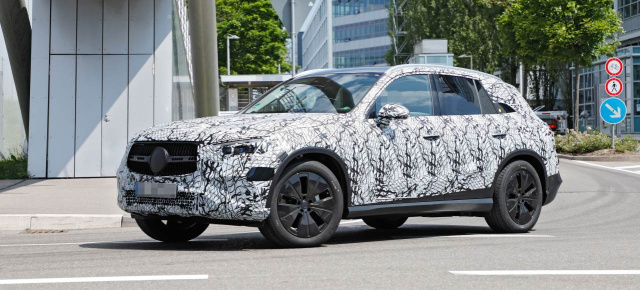 Mercedes Erlkönig erwischt: Aktuelle Bilder vom Mercedes GLC II (X254)