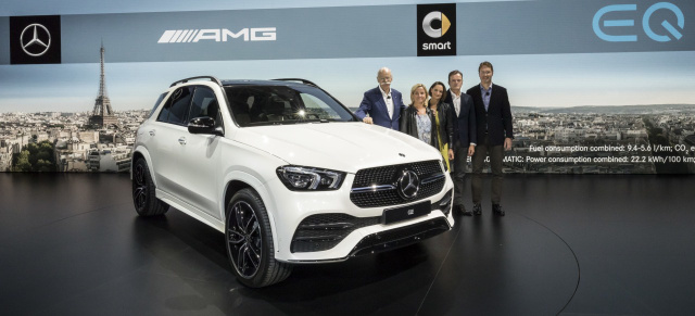 Mercedes-Benz auf dem Pariser Autosalon 2018: Das sind die Stars der Mondial de l‘Auto Paris 2018 